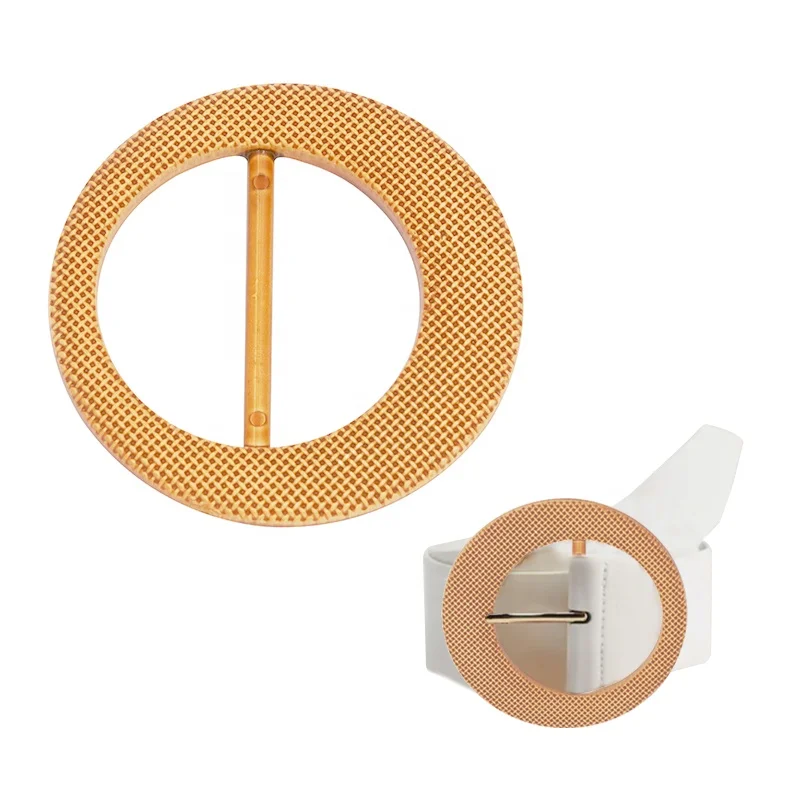 new style custom wholesale O ring plastic dots prong belt buckle