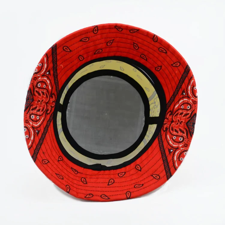 Wholesale Polyester Sublimation Full Custom Printing Bucket Hat Hats Cap Caps Wide Brim for men women
