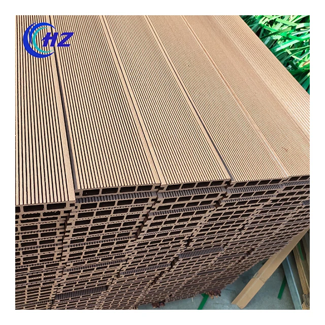New Technology Wpc 3d Embossed Composite Decking