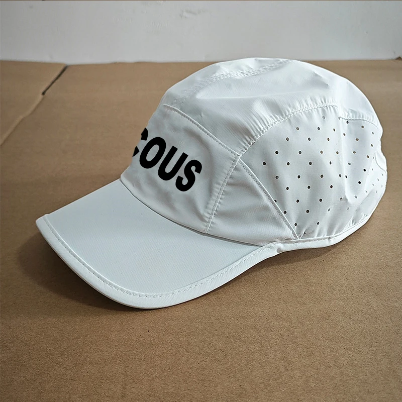 XCTCOUS quickly dry  waterproof Hat Outdoor Sport Caps polyester running hat with laser hole back