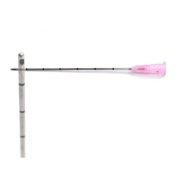 Одноразовые типы канюли из нержавеющей стали и размеры, 18 г, 21 г, 22 г, 23 г, 25 г, 27 г, тонкая микро-канюла с тупым наконечником для наполнителей