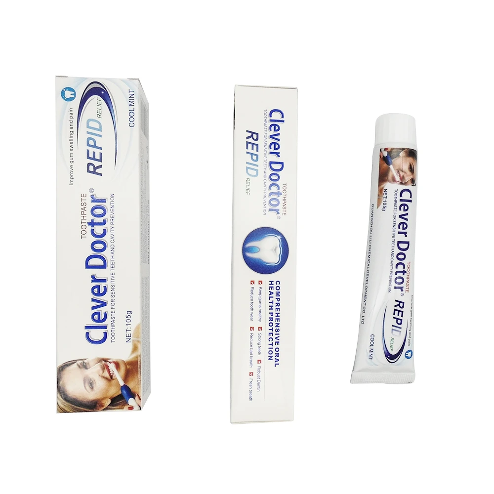 Clever Doctor 105g Adult Household travel toothpaste teeth whitening,toothpaste wholesale OEM/ODM Toothpaste of Chinese Herbal