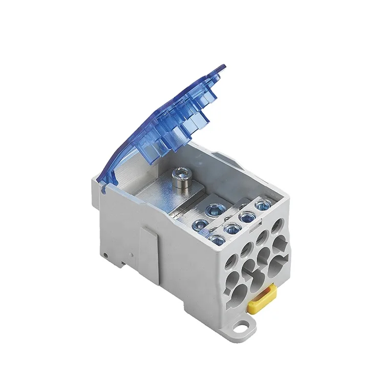 Wei Wo UKK Series Modular panel power distribution terminal block 400A connector Multipole hole bus bar Terminal Block