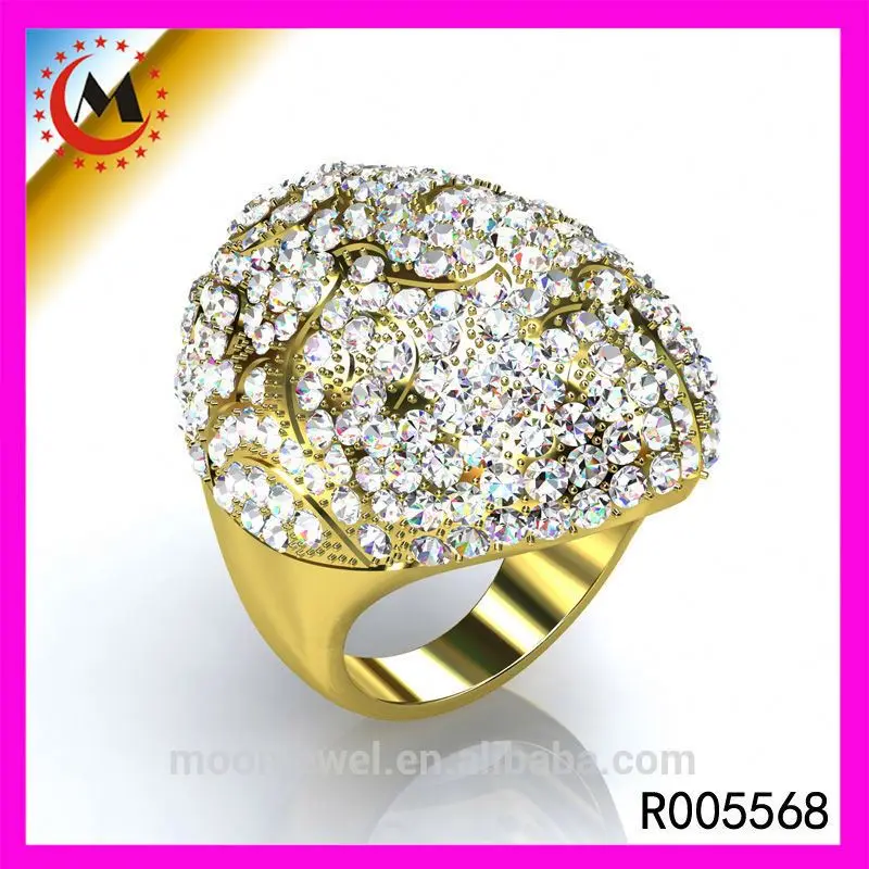  Band Mood Ring Latest Gold Design For Women Korean High Quality Couple