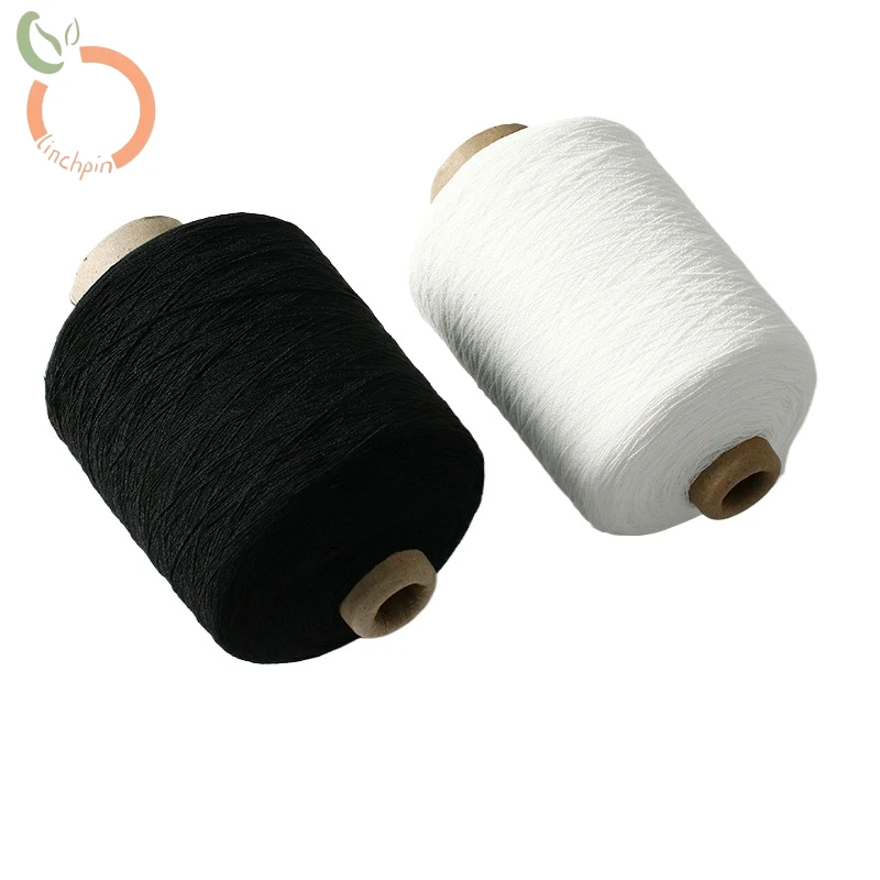 Spandex cable Elastic thread Sock gloves latex cable Black spandex rubber cable