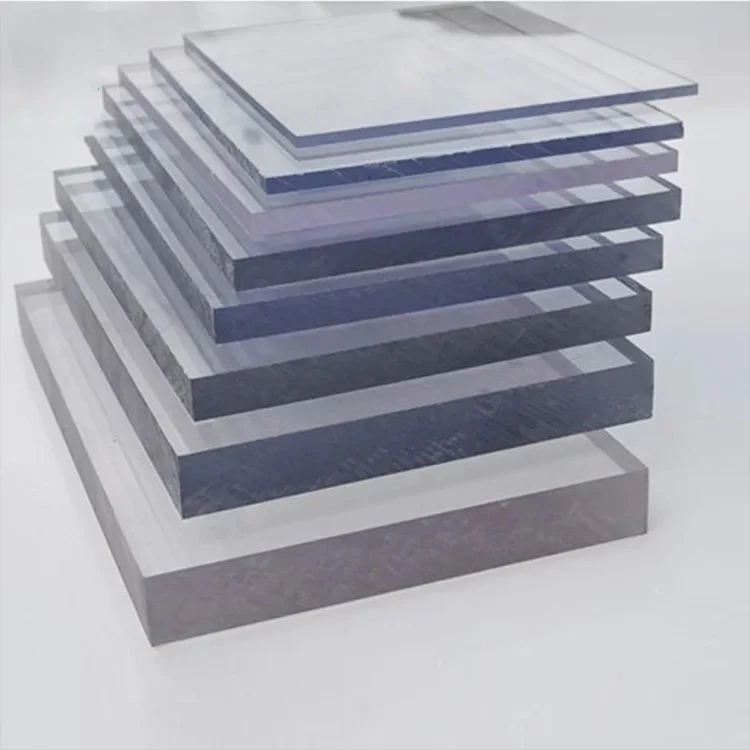 Thermoduric dull gray 4mm 5mm policarbonato panel polycarbonate solid sheet for skylight