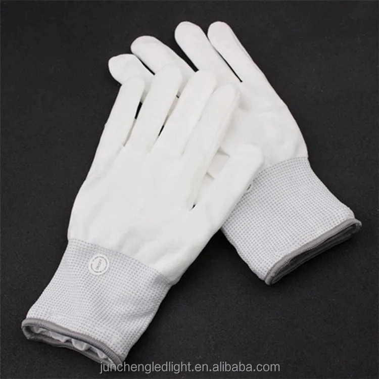 Regalo de Navidad Led Glowing Flashing Gloves