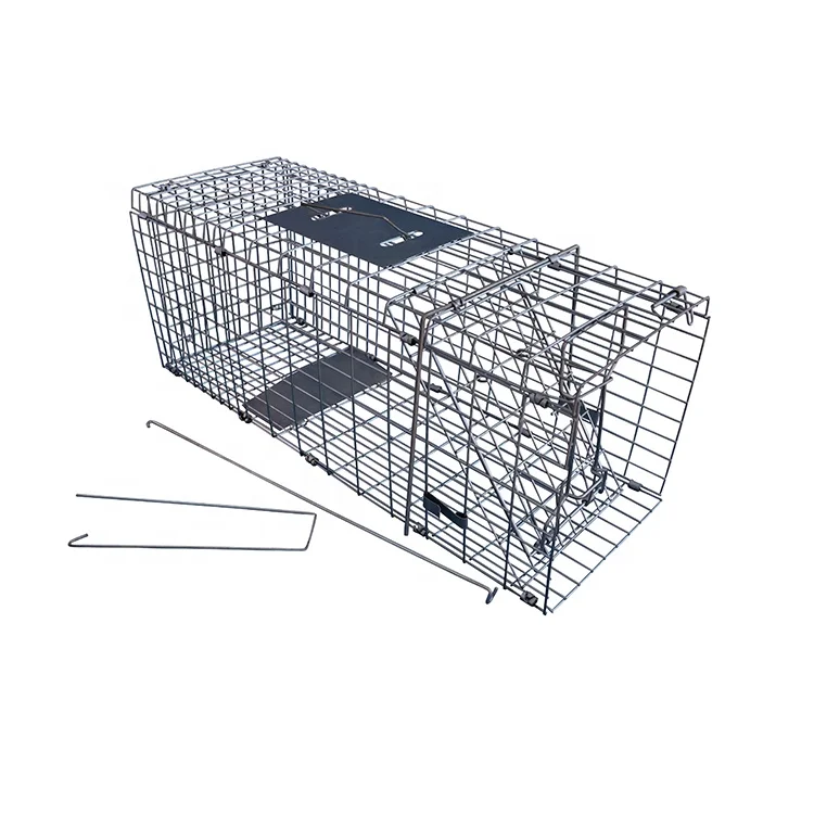  Сверхпрочная большая клетка-ловушка для кроликов кошек белки