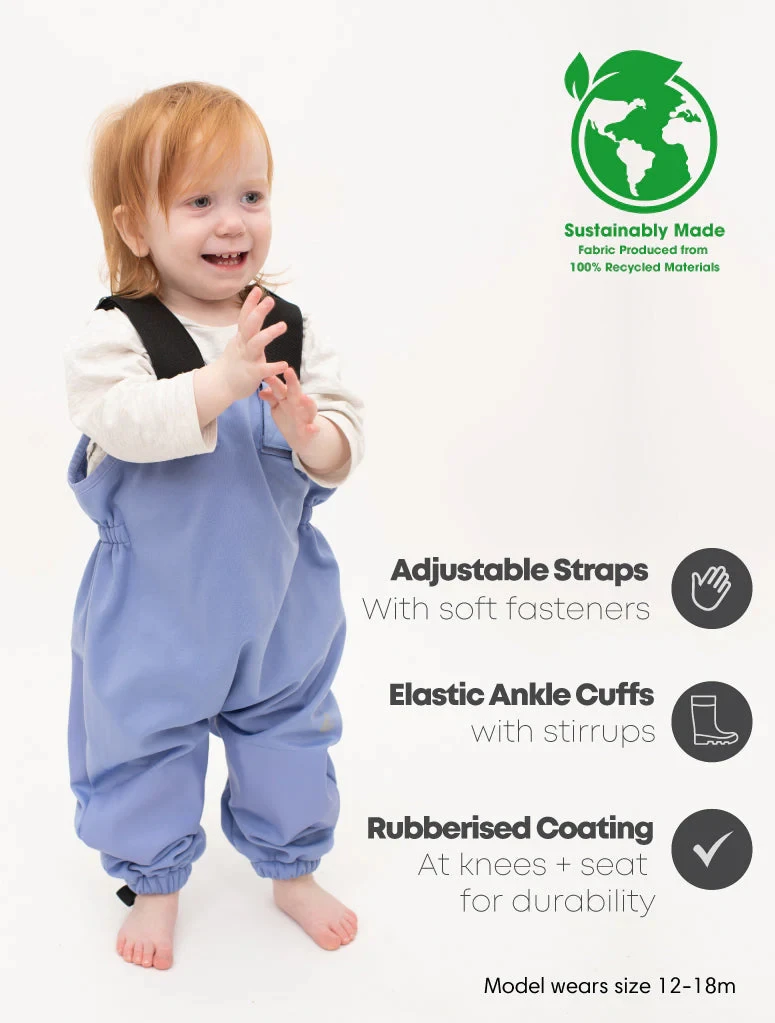 Fully Customization High Quality Boys Girls Waterproof Windproof Snow Pants Thicken Snow Bibs Suspenders for Kids