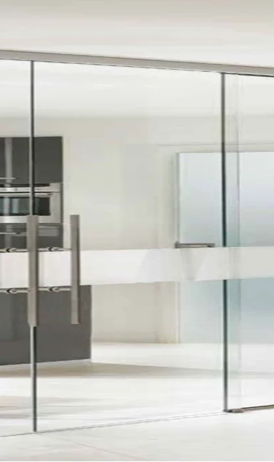 DB Customized 12mm Thick Tempered Glass for Conference Room Glass Door Involving  All accessories