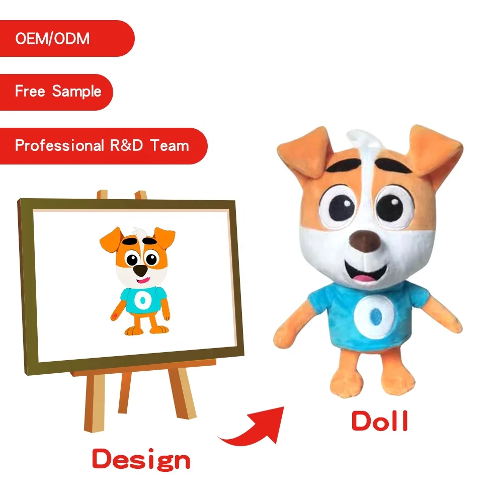 plush toy animal pillow custom fox pillow big doll animal plush stuffed fox toy