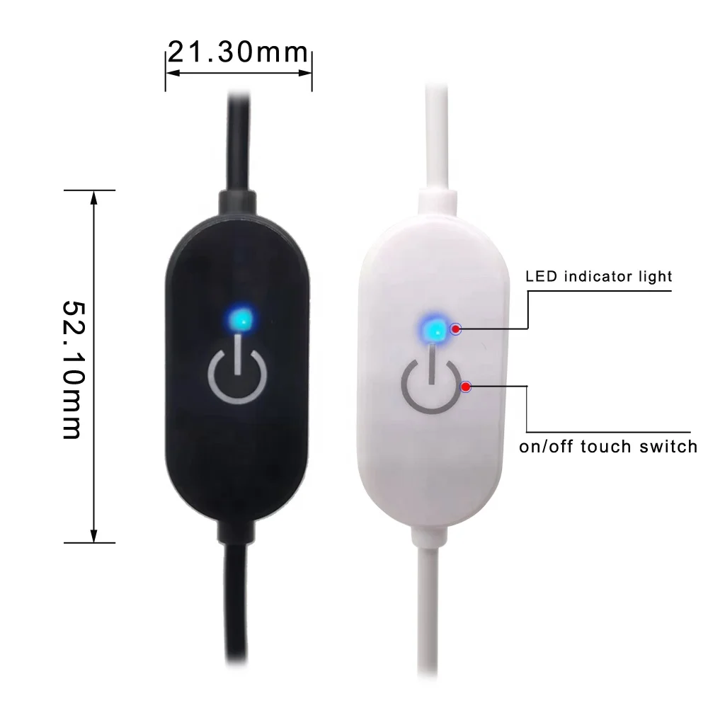 1 м белый Usb-кабель «штырь-гнездо» с переключателем ВКЛ./ВЫКЛ. вытяжной шнур Евро в линию регулятор яркости питание ПЕРЕКЛЮЧАТЕЛЯ