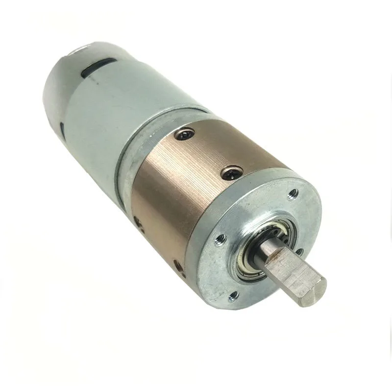 Dc Motor 775 Electric Box Gear 12 Volts 45Mm 600Rpm 300Rpm 24V Dc Gear Motor