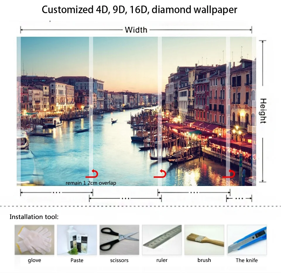 ZHIHAI custom hd home decor wall mural wall paper