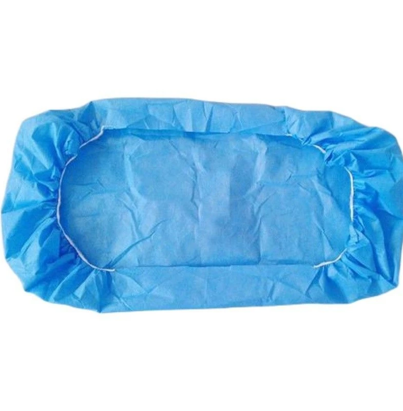 One-time non-woven bed sheet two elastic single dust breathable non-woven beauty salon massage mattress bed cover