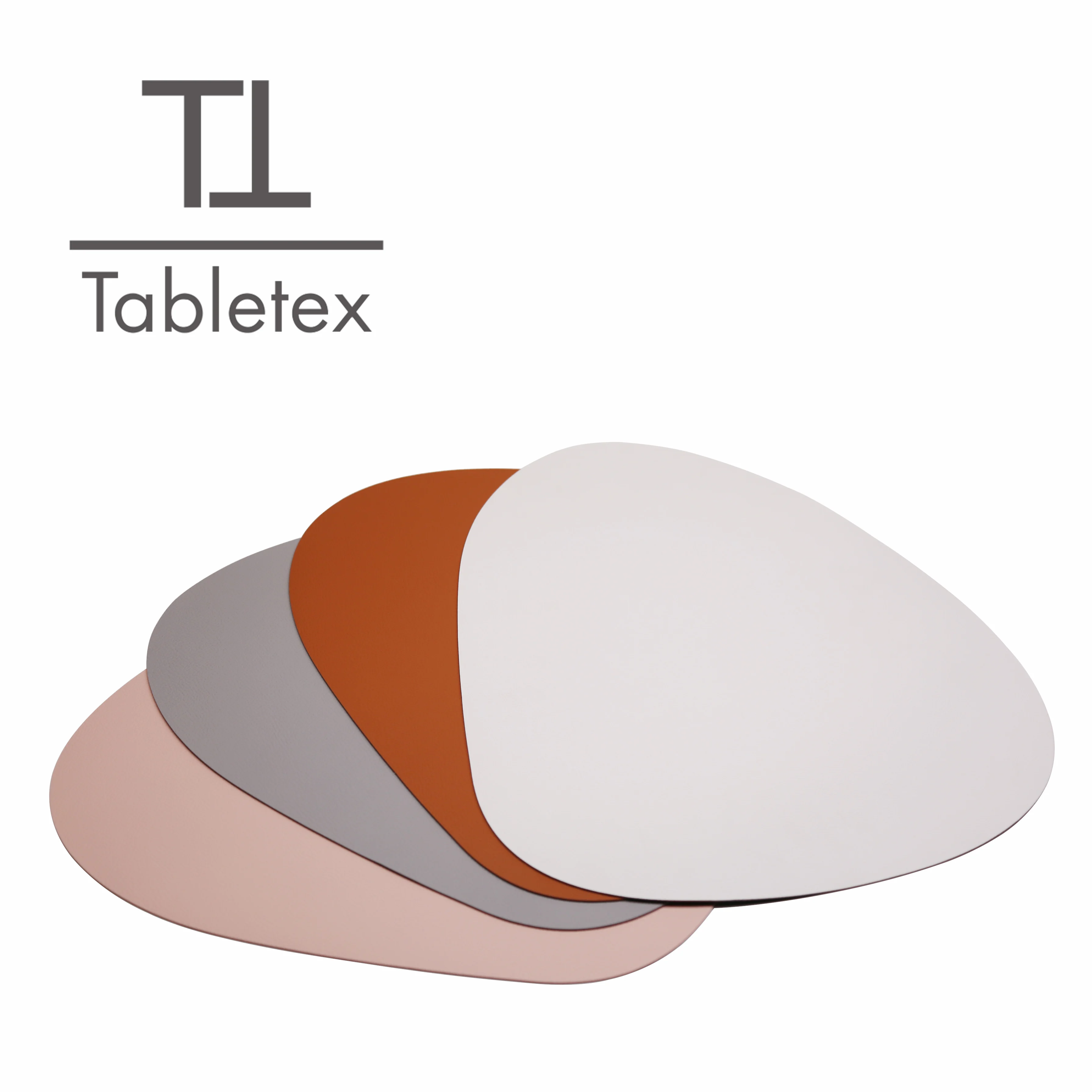 Tabletex экологически сомнения по бокам ПВХ кожа для сауны треугольной формы анти-скольжения салфетки в западном стиле Настольный
