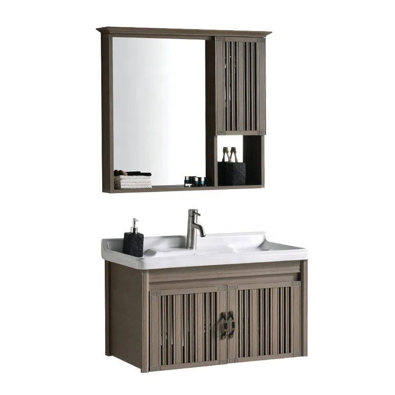 professional  manufacturer bathroom vanity with carbon fiber material in foshan city