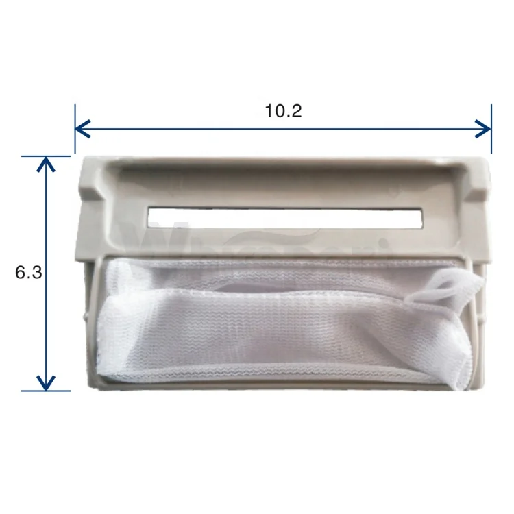 Лучшая цена, превосходный фильтр для воды в стиральной машине WD08, нейлоновый мешок и упаковка в картонную коробку, подходит для быстрой установки