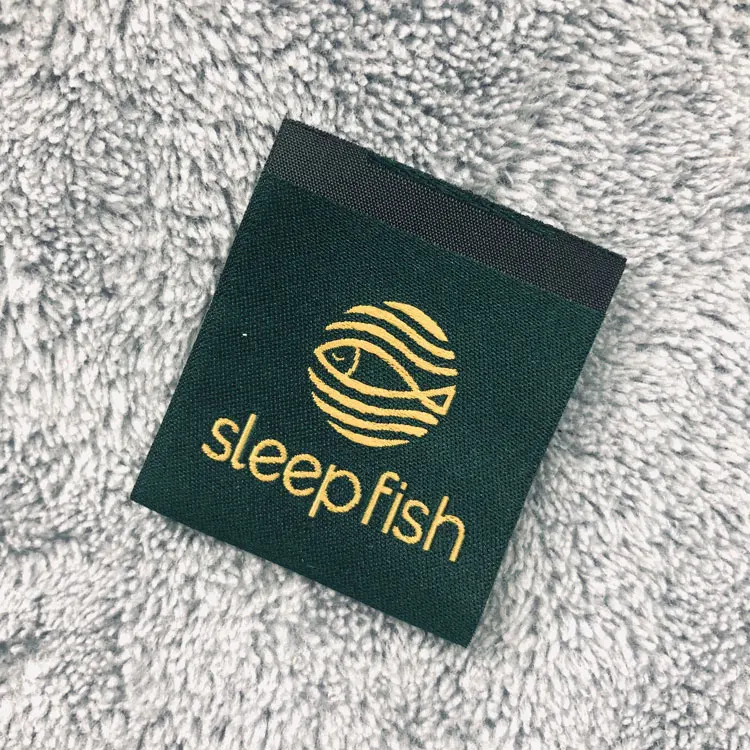 Manufactory Custom Cheap Fashion Design Hemp Woven Labels For Clothing With Factory Direct Sale Price