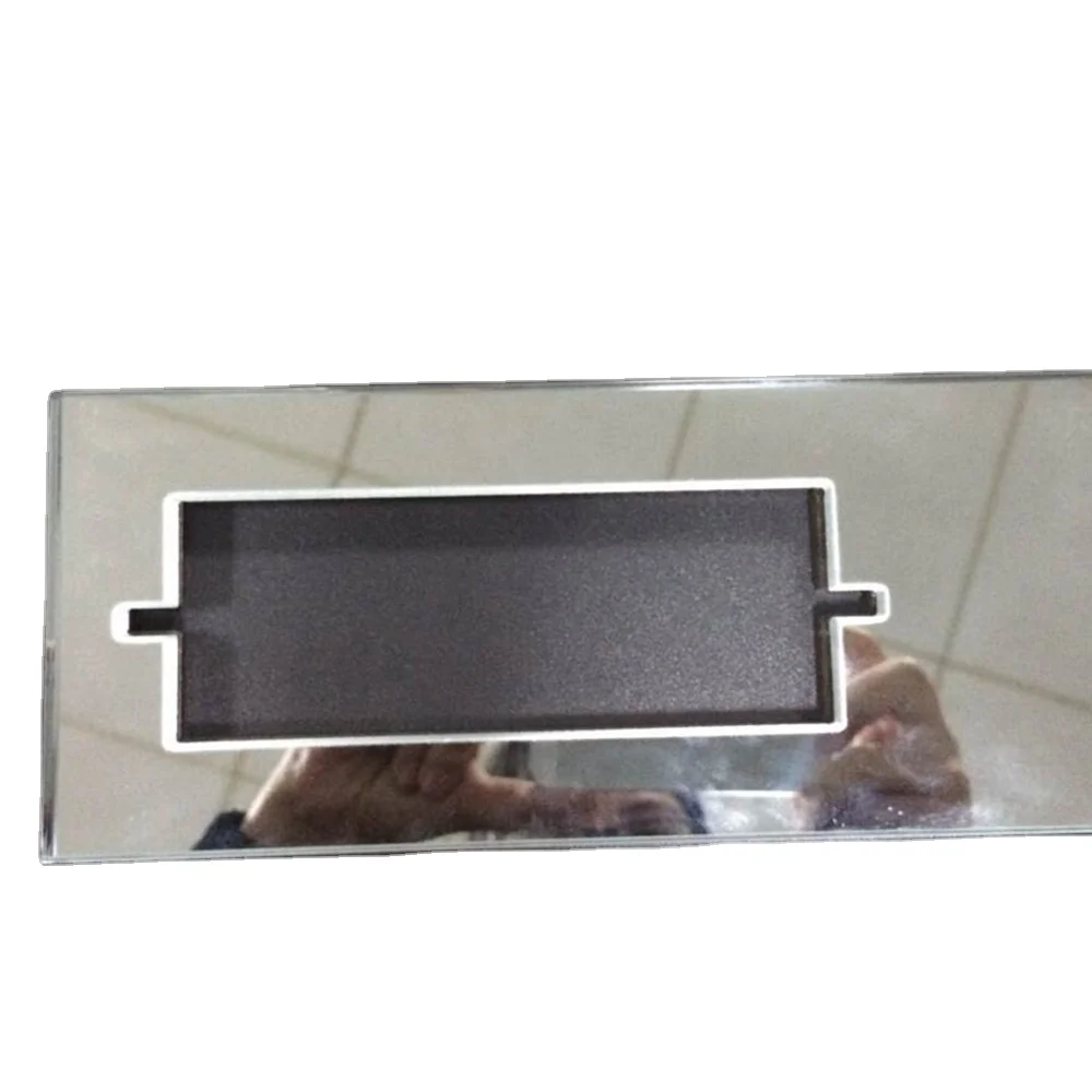 Mirror with Flat Edge for Decoration