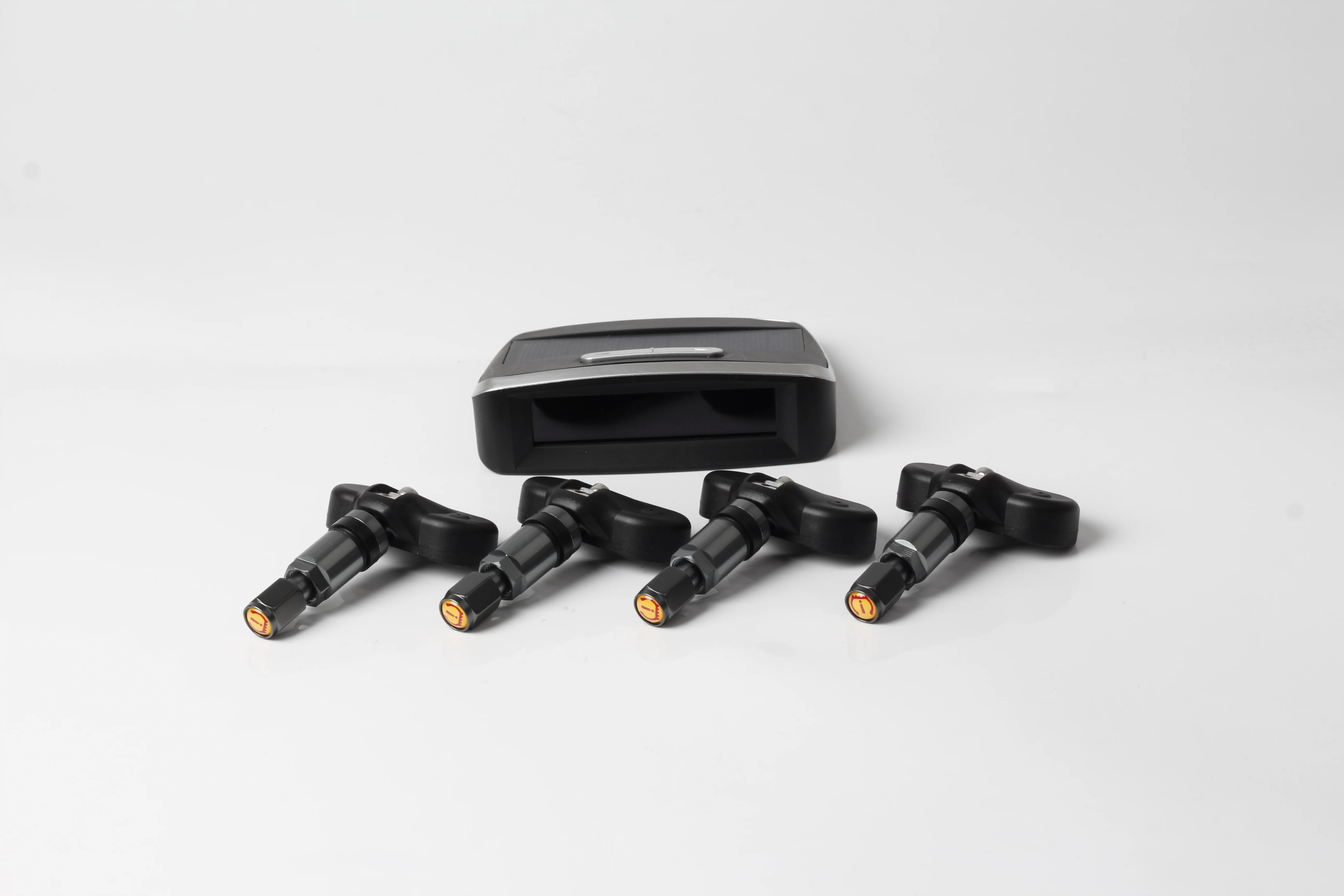 Автомобильный TPMS на солнечной энергии цветной дисплей программируемый универсальный