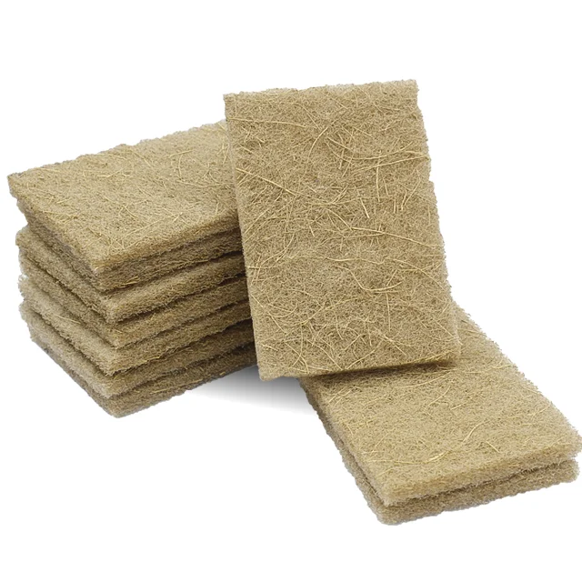 Eco Friendly Customize Cleaning supplies coconut brown cellulose cotton Easily wipe away dirt grease and grime