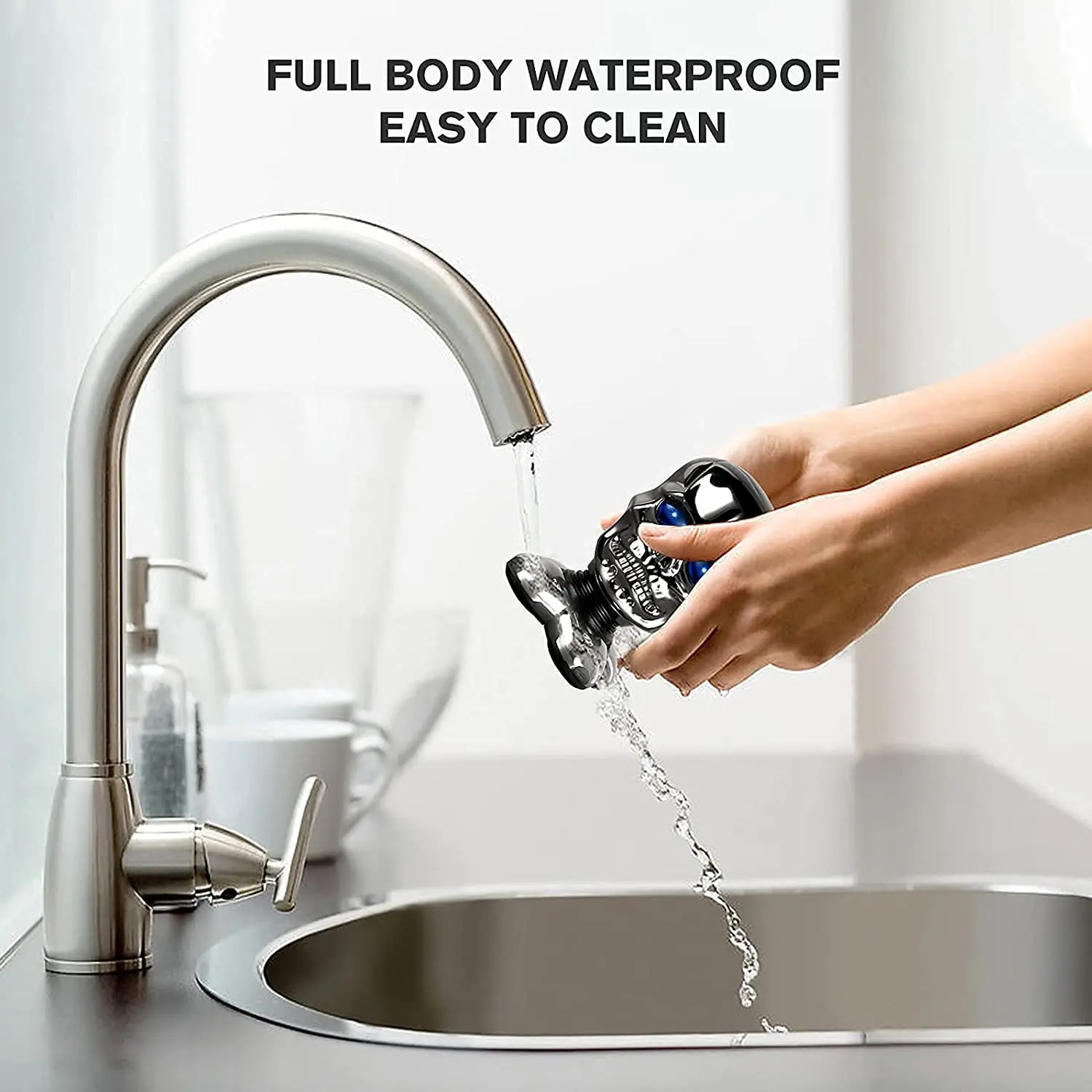 PRITECH Private Label Washable Rechargeable Plug and Play 5 in 1 Shaver  Grooming Kit for Men