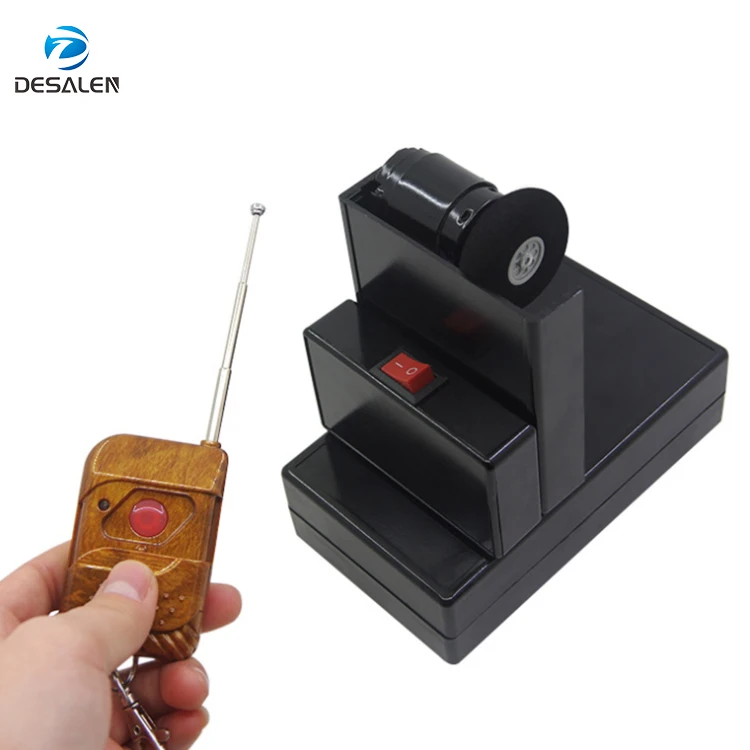 Desalen Stage Magic Spray Card Device Remote Control Card Fountain Magic Tricks