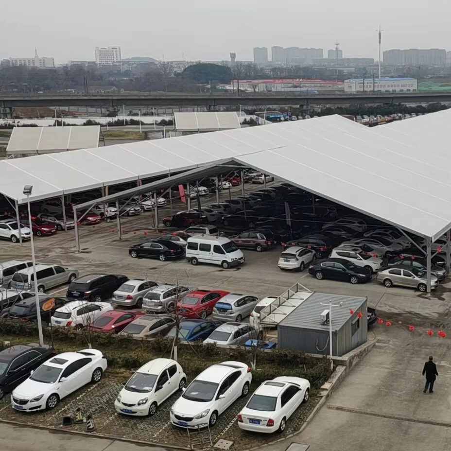 Custom Size Outdoor Waterproof Pvc Aluminum industrial storage workshop tent for production