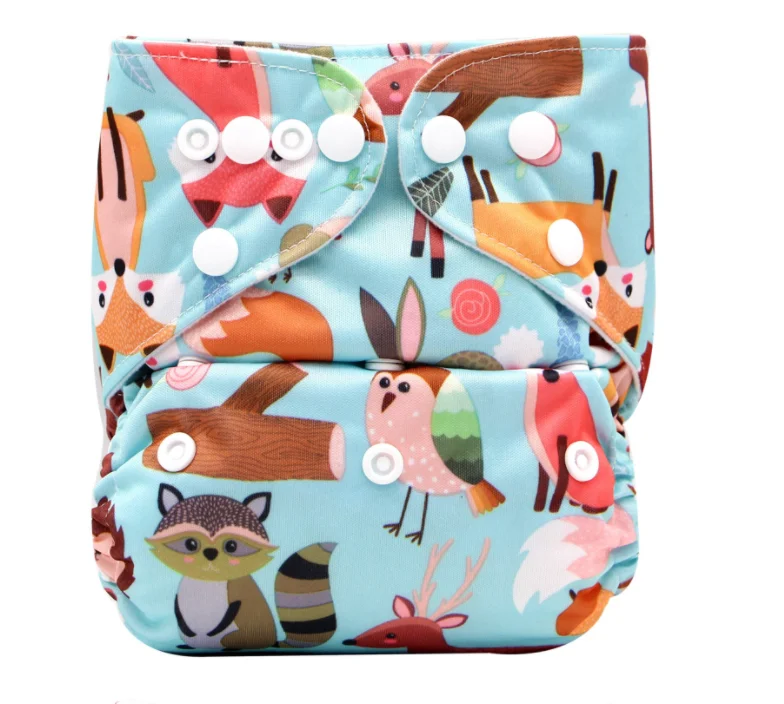 Newest Hot selling Washable Pocket Nappy with microfiber insert Reusable Cloth Diaper Covers High Quality Baby Cloth Diapers