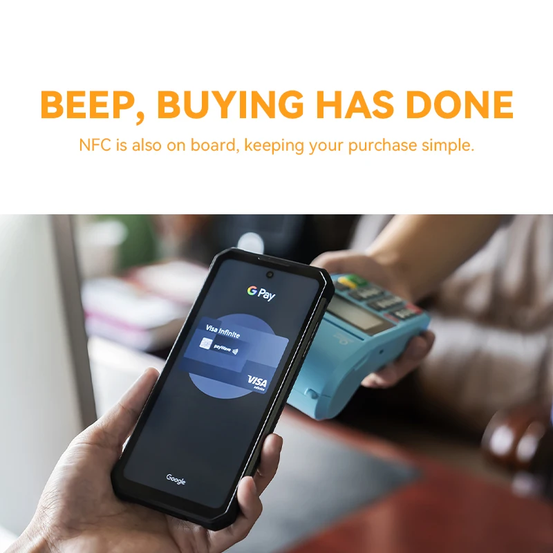 Смартфон WP17 защищенный android 8300 мА · ч 6400 Вт