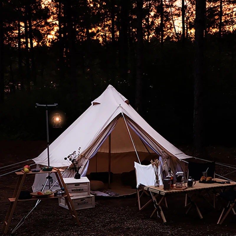 Hot Sale 8-10 Person Camping Family Double Layer Tent Big Size Tent 3 Day 1 Week Tent Large Big Dome