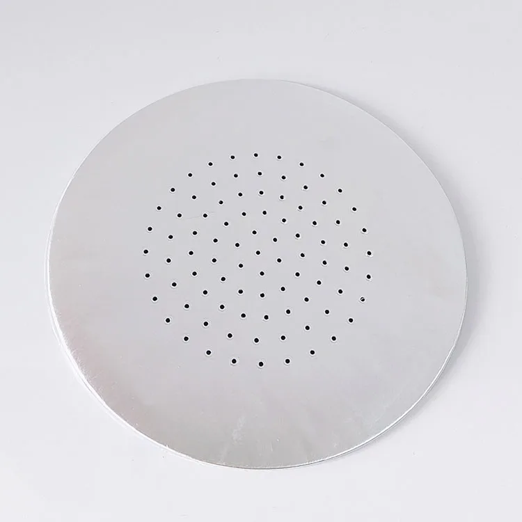 Aluminum Foil Roll Hookah Round/square Aluminium Shisha Hookah Foil With Hole Perforated For Smoking Hookah 50pcs/pack