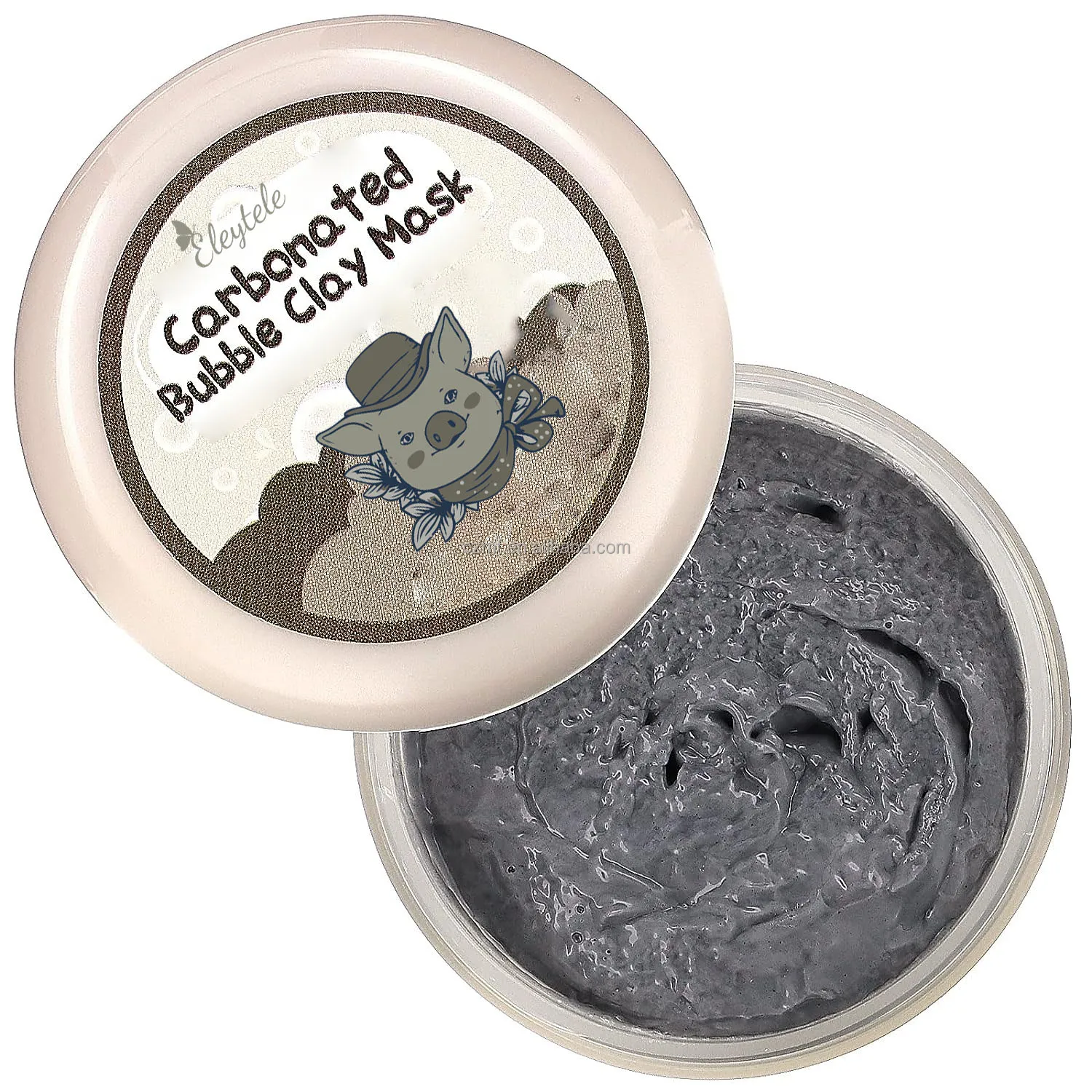 Korea Black Head Removal Deep Pore Cleansing Moisturizing Facial Mud Mask Smoothing Anti-Acne Carbonated Bubble Clay Mask