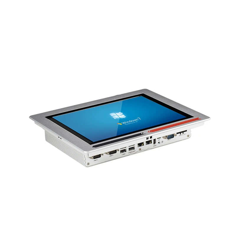 Linux Ubuntu IOT Fanless Rugged N2840 J1900 I3 I5 I7 X86 Industrial Computer 2 Ethernet SSD Embedded pane Pc