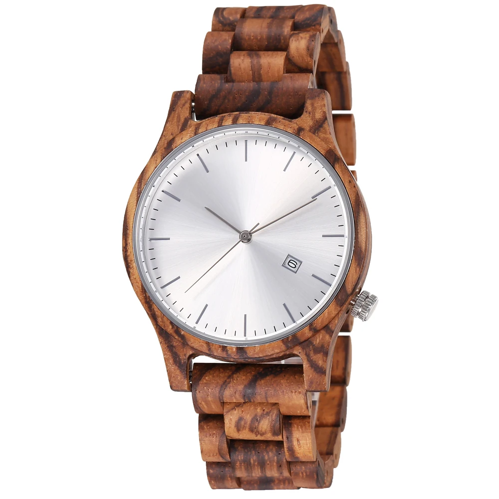 ROYAL BEAR custom waterproof wholesale light wood watches men