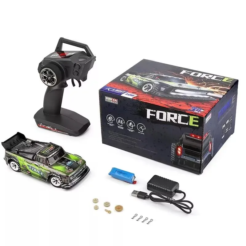 Wltoys 284131 1/28 Mini 2.4G 4WD High Speed 30KM/H Short Course Drift RC Car Vehicle Models With Light