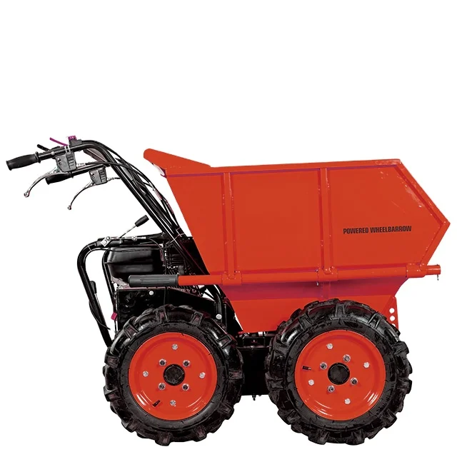 Factory price wheel loader  power barrow mini dumper for farm use