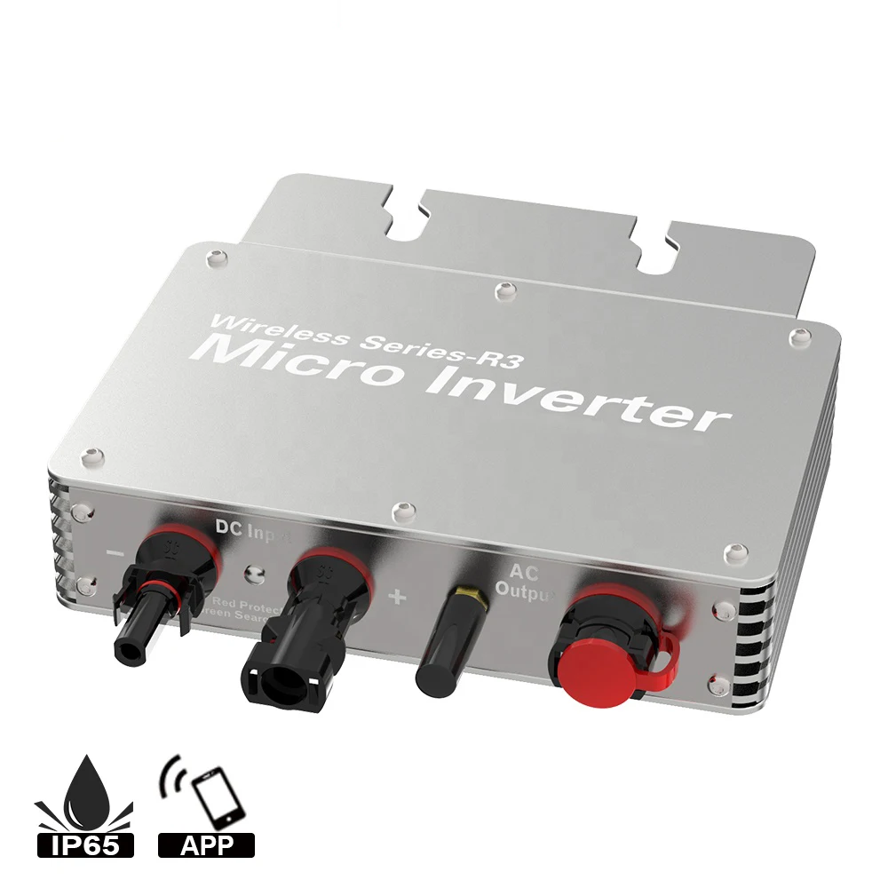 Micro inverter 300w Grid Connected for Solar Panels Remote Monitoring with Mobile Phone 120/230V 50/60Hz DC to AC