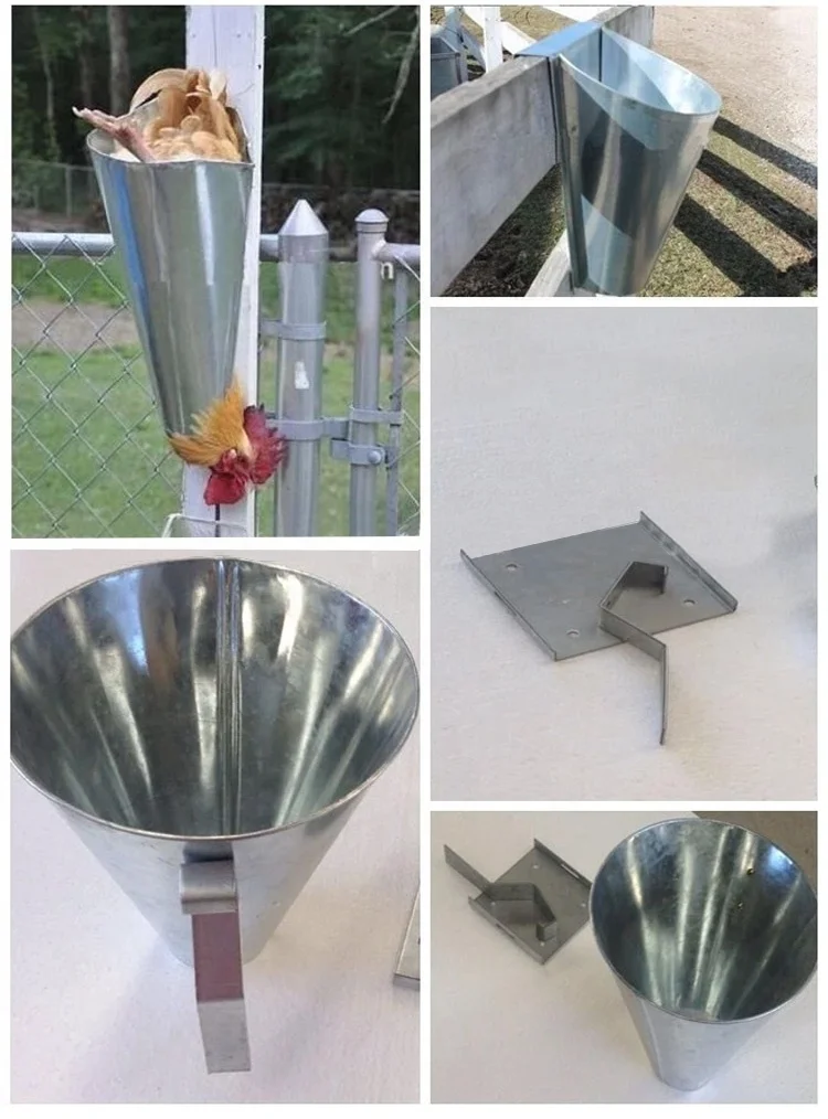Factory Direct Price Restraining Poultry Slaughter Equipment Chicken Killing Cone