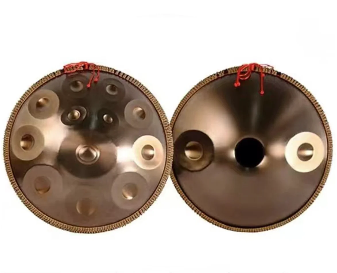 High Quality Professional Series 1.1mm 14 Notes Handpan Drum Set Stainless Steel Tongue Drum HandPan Drum