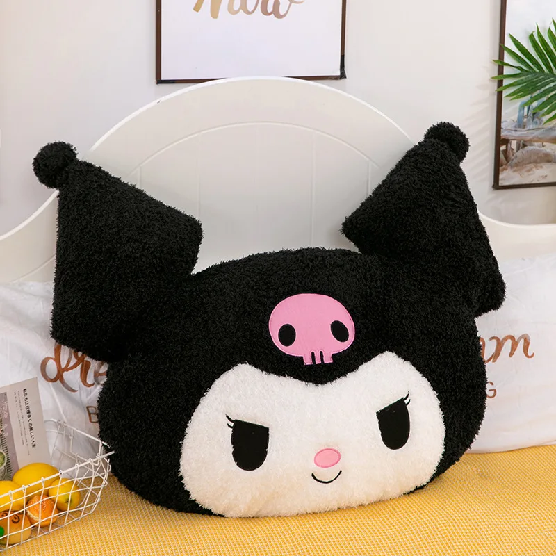 Plush Toys Oversized Cartoon Anime Kulomi Melody Plush Toys Throw Pillows Little Devil Sofa Cushions Kids Dolls