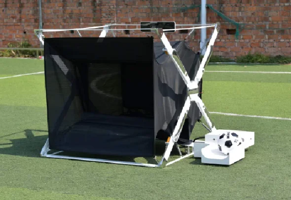 Football Shooting Drills Soccer Shooting Trainer for Good Goal Scoring Techniques Kick Speed Tester Football Equipment