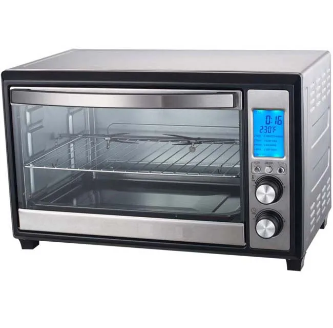 28L LCD digital kitchen oven with digital touch screen function digital oven with LCD display screen