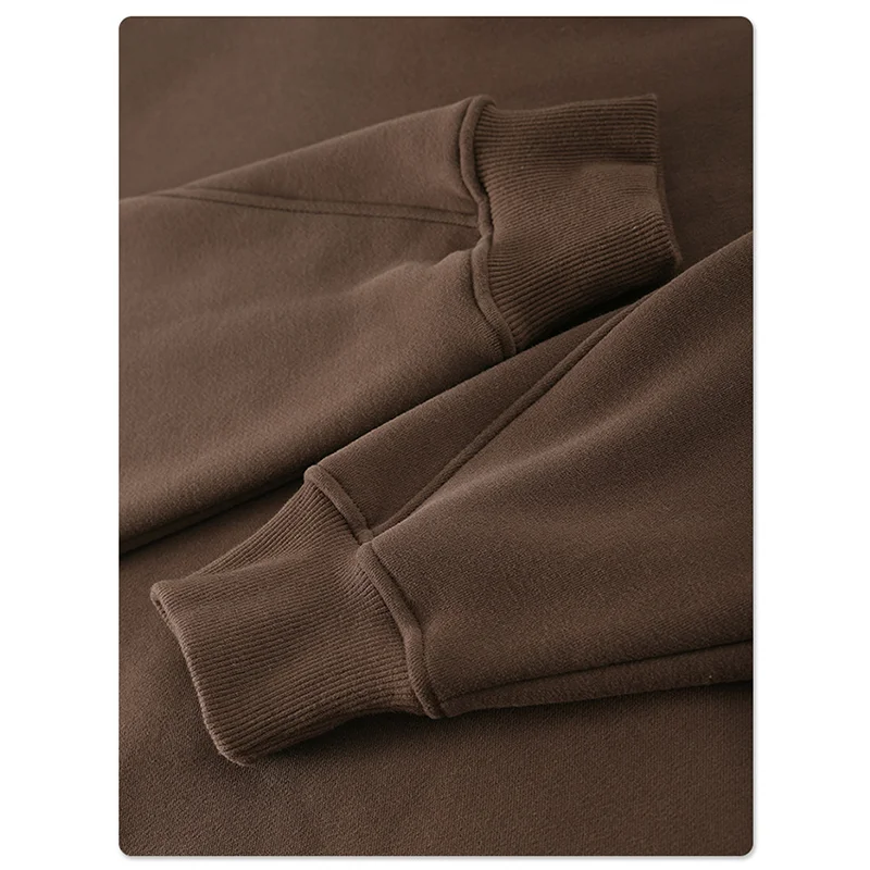 YWGH puff letter oversized hoodie 80 cotton 20 polyester cotton heavyweight hoodie 500 gsm drop shoulder custom hoodies