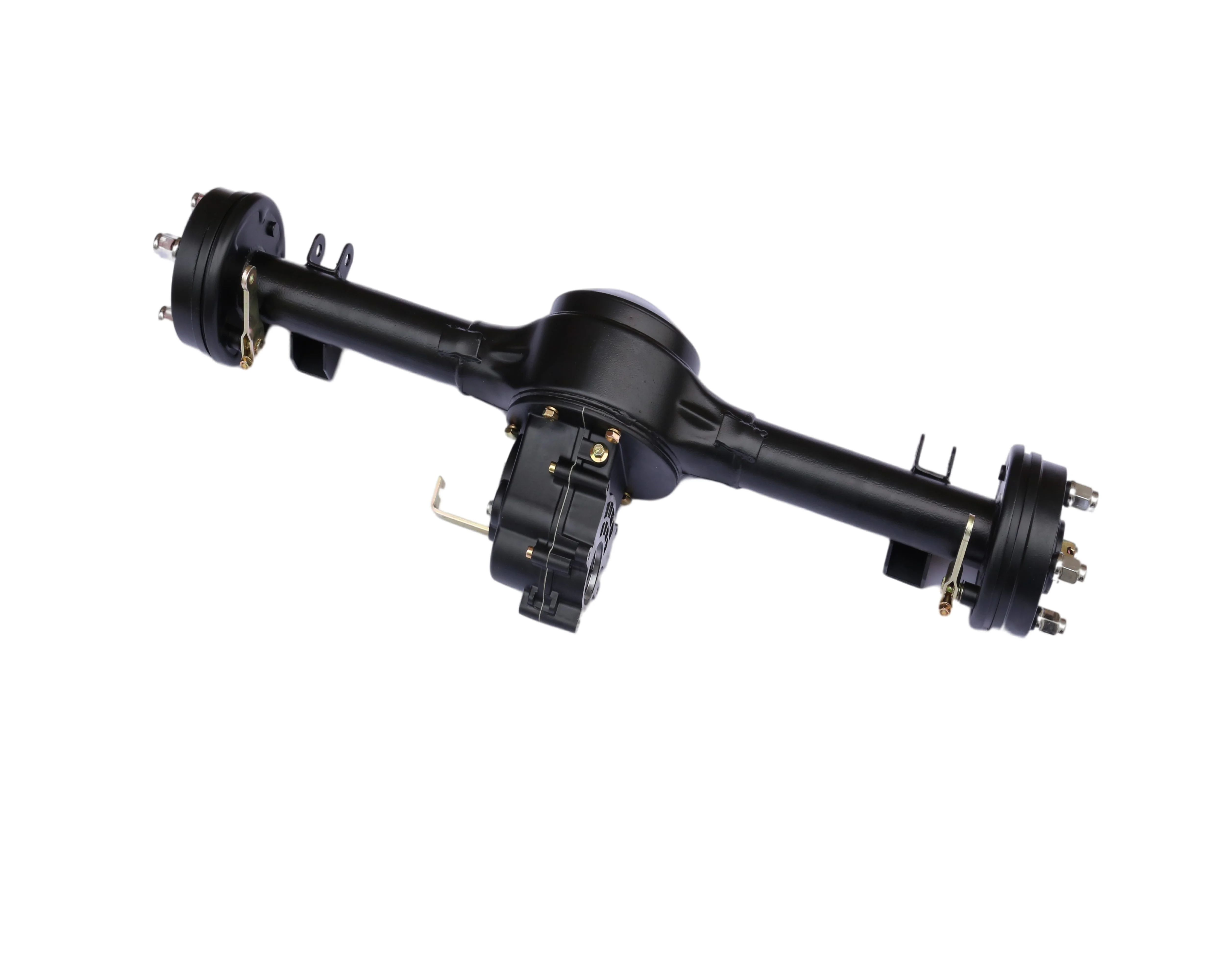 Split 130 drum brake rear axle Factory Price Motorized tricycle Disc Brake Electric Vehicle Rear Axle