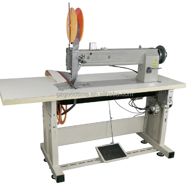 6620 Double needles triple feed heavy duty rotary hook cyclone industrial sewing machine for tents car mat seat leather bag