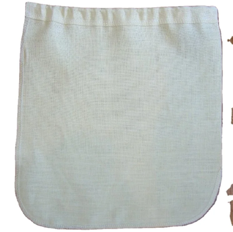 100% органический пакет для молока с конопляными орехами, многоразовый экологически чистый сетчатый кухонный фильтр