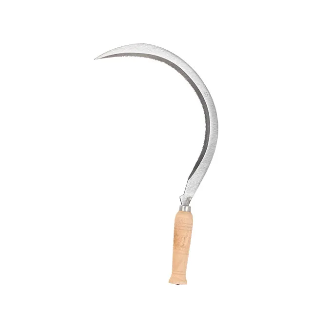 Garden and agriculture harvest steel grass farming sickle exported to worldwide