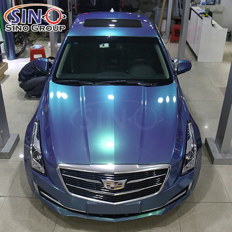 MC-05 High Quality PVC Film Waterproof Super Gloss Auto Vinyl Light Pink Mystic Coral Wrapping  Sticker Car Wrap Vinyl Roll